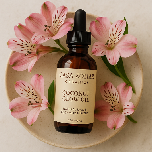 Coconut Glow Oil – Hydrate + Radiate | 100% Natural | Handmade in Nicaragua